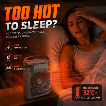 Nova Frost™ Hydro-Cooling Portable AC & Misting Fan